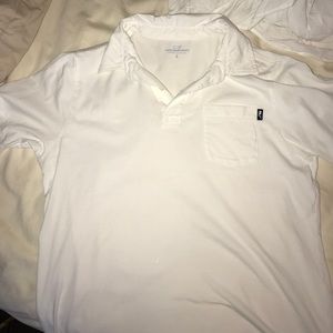 Two large vineyard collars shirts.